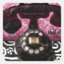 Search for telephone stickers Black
