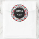 Search for red floral pattern stickers Poppies