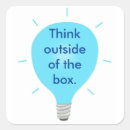 Search for think outside the box stickers Creative