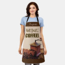 Search for vintage coffee aprons Kitchen