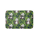 Search for panda bear bath mats Bamboo