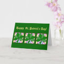 Search for three leaf clover cards Irish
