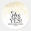 Search for she said yes stickers Party