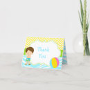 Search for pool party thank you cards Beach ball