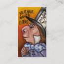 Search for mad business cards Wonderland