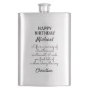 Search for happy birthday flasks Funny