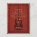 Search for red guitar postcards Vintage