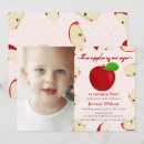 Search for apple birthday invitations Whimsical