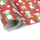 Search for penguin christmas wrapping paper Winter
