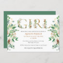Search for elegant baby girl shower invitations Girly