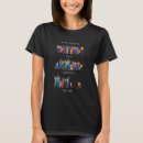 Search for liberty and justice for all tshirts Black