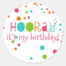 Search for hurrah stickers Party