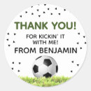 Search for soccer thank you stickers 1st birthday