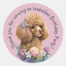 Search for purple dog stickers Floral