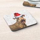 Search for airedale terrier coasters Airedales