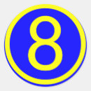 Search for 8 stickers Blue