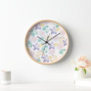 Search for whimsical clocks Watercolor