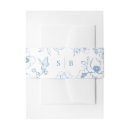 Search for dusty blue invitation belly bands Vintage