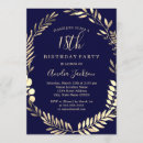 Search for elegant 18th birthday invitations Watercolor