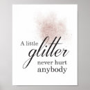 Search for rose gold typography posters Girly