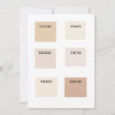 Search for pallet cards invites Colour