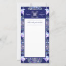 Search for royal blue wedding programs Classic