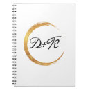 Search for wedding monogram notebooks Initials