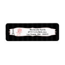 Search for poodles return address labels Pink