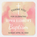 Search for girl baptism stickers Baptism thank you