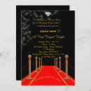 Search for red carpet invitations Editable