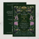 Search for enchanted wedding invitations Floral