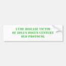 Search for lymes bumper stickers Diseases
