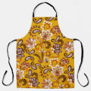 Search for flower drawing aprons Seamless