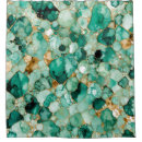 Search for gold and green shower curtains Abstract