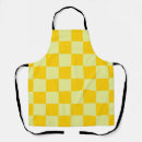 Search for yellow gingham aprons For her