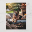 Search for comfortable postcards Dog