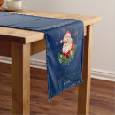 Search for santa claus table runners Red