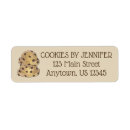 Search for baking cookies return address labels Chocolate chip