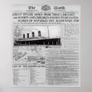 Search for ship sinking posters Titanic
