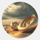 Search for surreal round stickers Alien