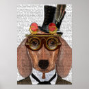 Search for vintage dachshund posters Antique