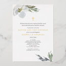 Search for christian christening invitations Watercolor