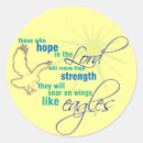 Search for wings of eagles stickers Scripture