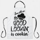 Search for mr good lookin is cookin aprons Cooking