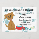 Search for adoption celebration invitations Dog