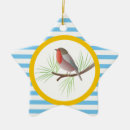 Search for red robin christmas tree decorations Animal