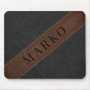 Search for faux leather mouse mats Brown