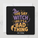 Search for bad witch invitations Spooky