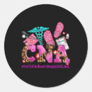 Search for pink sequins stickers Dabbing santa claus