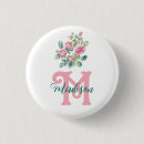 Search for rose badges Monogrammed